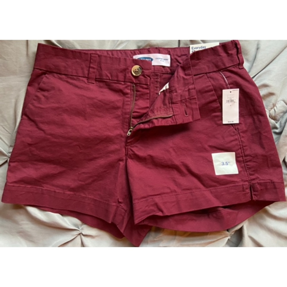 *NEW* Burgundy Everyday Shorts